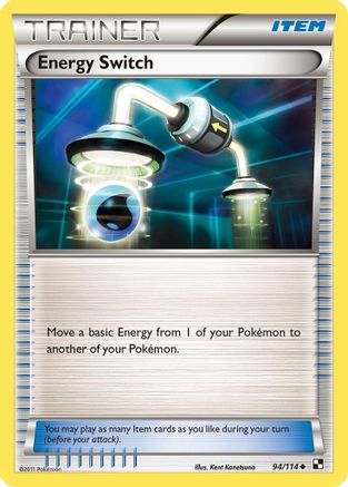 Black and White Energy Switch #94