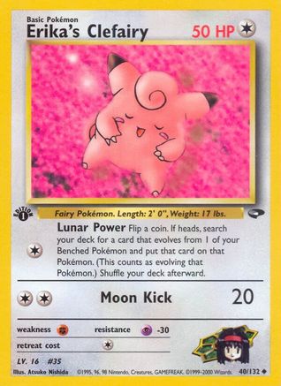 Gym Challenge Erika's Clefairy #040