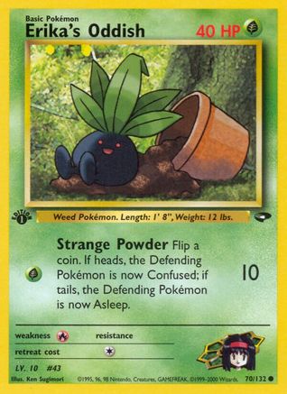 Gym Challenge Erika's Oddish #070