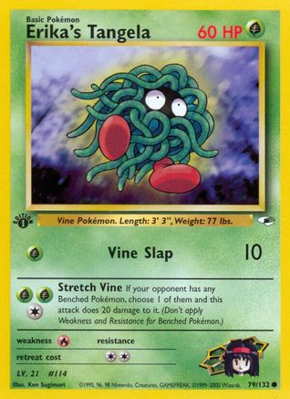 Gym Heroes Erika's Tangela #079