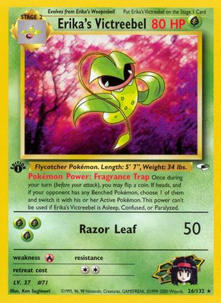Gym Heroes Erika's Victreebel #026