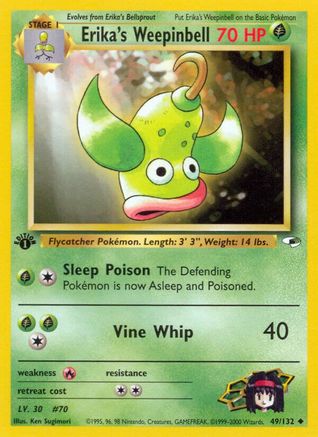 Gym Heroes Erika's Weepinbell (49) #049