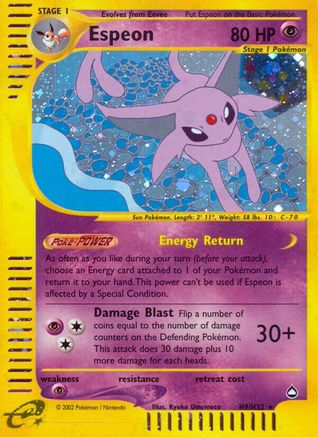 Aquapolis Espeon (H9) #H09