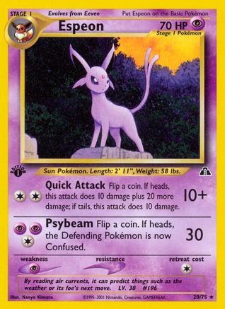 Neo Discovery Espeon (20) #20