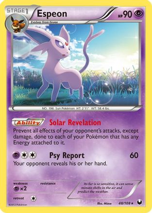 Dark Explorers Espeon #48