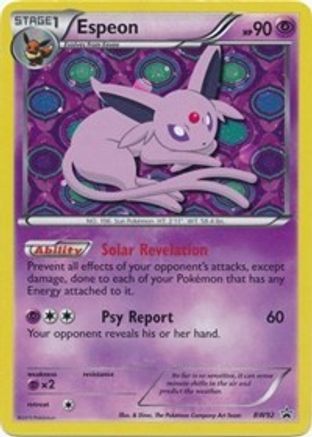 Black and White Promos Espeon #BW92