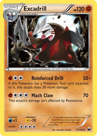 Dark Explorers Excadrill (57) #57