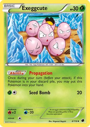 Plasma Freeze Exeggcute #4