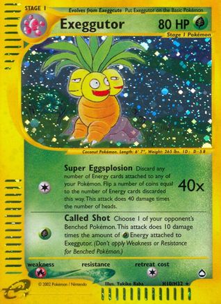 Aquapolis Exeggutor (H10) #H10