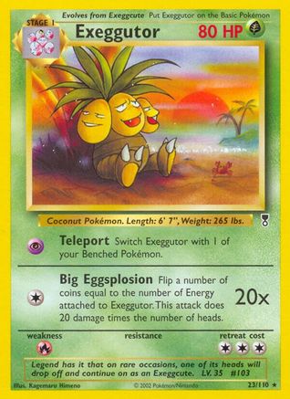 Legendary Collection Exeggutor #023