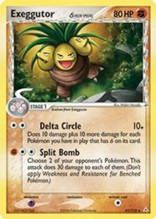 Holon Phantoms Exeggutor (Delta Species) #41