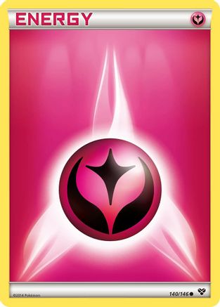 XY Base Set Fairy Energy #140