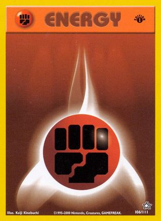 Neo Genesis Fighting Energy #106