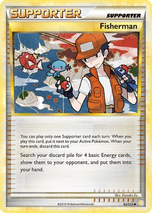 HeartGold SoulSilver Fisherman #92