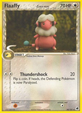 Dragon Frontiers Flaaffy (Delta Species) #30