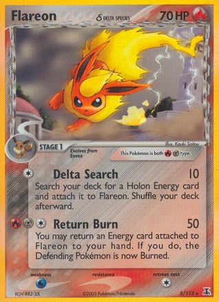 Delta Species Flareon (Delta Species) #5