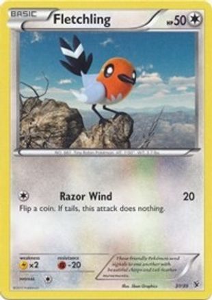 Kalos Starter Set Fletchling #31