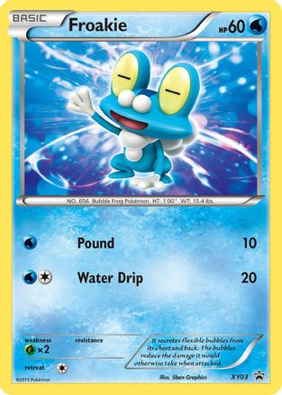 XY Promos Froakie #XY03