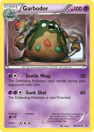 Noble Victories Garbodor #49