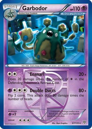 Plasma Storm Garbodor (Team Plasma) (67) #67