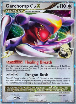 Diamond and Pearl Promos Garchomp C LV.X #DP46