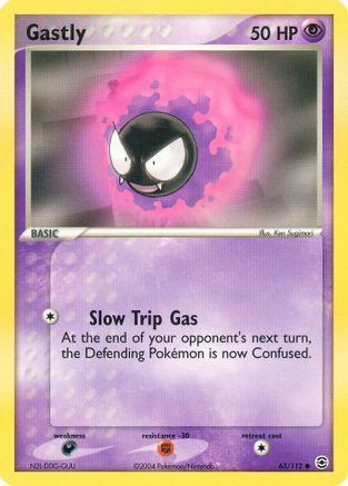 FireRed & LeafGreen Gastly #63