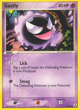 Legend Maker Gastly #52