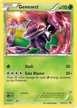 Legendary Treasures Genesect #16