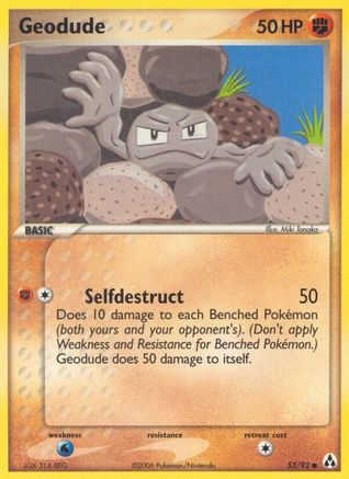 Legend Maker Geodude #53