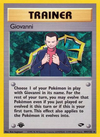 Gym Challenge Giovanni (104) #104
