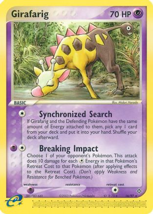 Dragon Girafarig #16