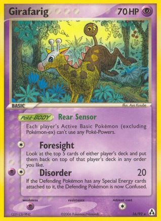 Legend Maker Girafarig #16