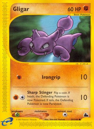 Skyridge Gligar #059