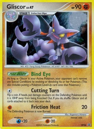 Diamond and Pearl Promos Gliscor #DP36
