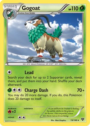 XY Base Set Gogoat #19