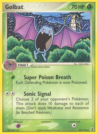 Delta Species Golbat #43