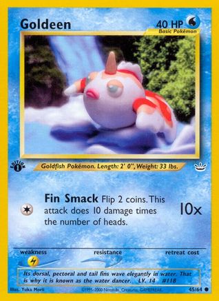 Neo Revelation Goldeen #45