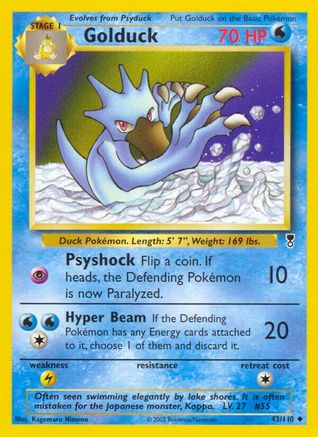 Legendary Collection Golduck #043