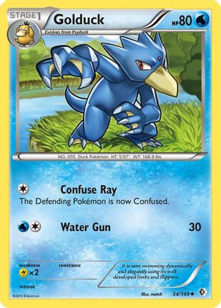 Boundaries Crossed Golduck (34) #34