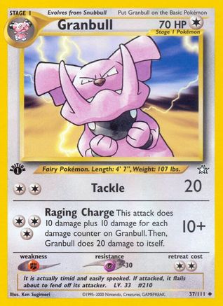 Neo Genesis Granbull #037