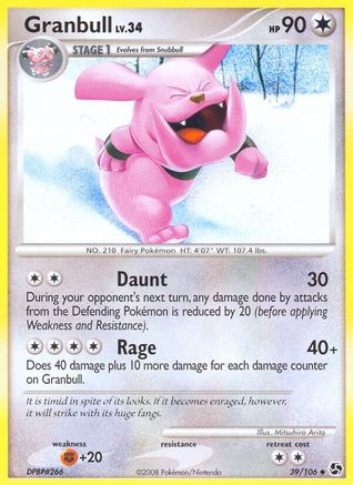 Great Encounters Granbull #39