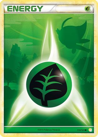 HeartGold SoulSilver Grass Energy #115