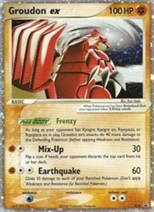 Nintendo Promos Groudon ex - 038 (EX Collector's Tins) #038