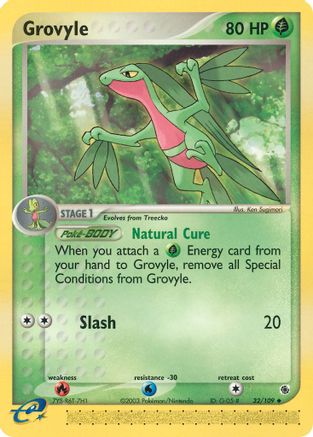 Ruby and Sapphire Grovyle #32
