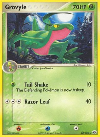 Emerald Grovyle #28