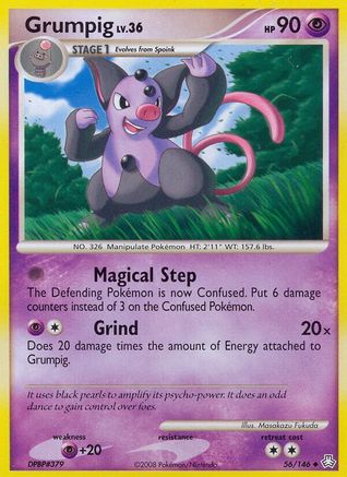Legends Awakened Grumpig #56