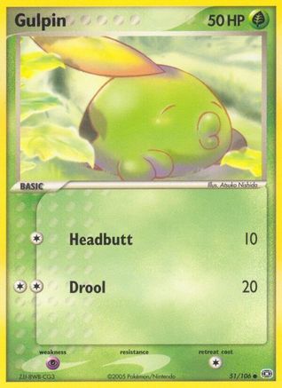Emerald Gulpin #51