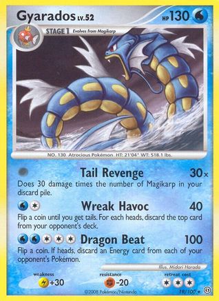 Stormfront Gyarados #19