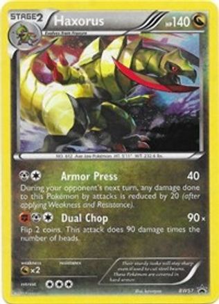Black and White Promos Haxorus #BW57