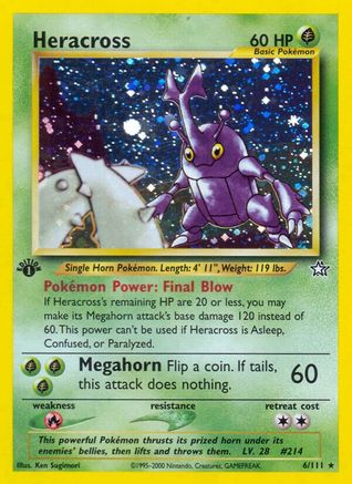 Neo Genesis Heracross #006